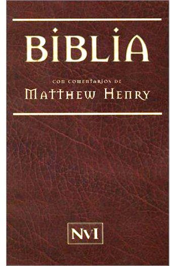 Biblia con comentarios de Matthew Henry
